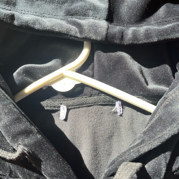 Vintage Velvet Zip-up Sweater - Picture 3 of 3